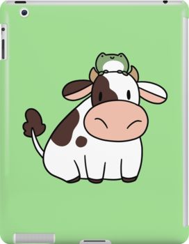 Cow Drawing, Ipad Snap, Frog Drawing, Cartoon Cow, A Frog, A Cow, Drawing Tutorials, Cute Design, Drawing Tutorial