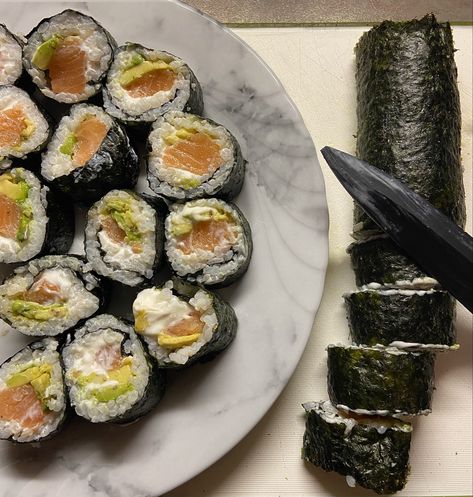 Home Made Sushi, Food Japan, Sushi Night, Homemade Sushi, How To Make Sushi, Food Inspo, Home Made, Healthy Recipes, Japan