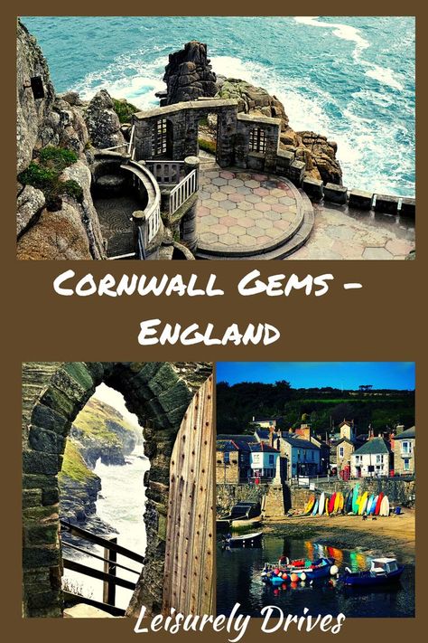 Explore Tintagel Castle and Minack Theatre in England, UK. Things To Do In Cornwall, History Architecture, West England, Europe Trip Itinerary, United Kingdom Travel, Cornwall England, Perfect Itinerary, Road Trip Planning, Amazing Travel Destinations