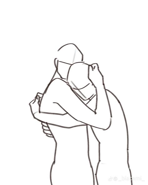 Couple Hugging Pose Reference, Hugging Pose Reference, Hugging Pose, Hug Pose, Inspo Drawing, Hugging Drawing, Yummy Cocktails, Body Accessories, Body Drawing Tutorial