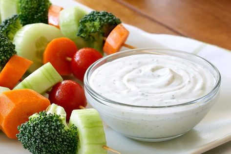 Veggie Kabob, Ranch Dips, Savory Hand Pies Recipes, Ranch Chickpeas, Hidden Valley Ranch Recipes, Easy Snack Ideas, Hand Pies Savory, Veggie Kabobs, Pumpkin Rolls Recipe