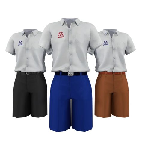 FinJingSims - Male School Uniform - Full Body - Child - The Sims 4 Create a Sim - CurseForge Sims Uniform, The Sims 4 School Uniform, Sims 4 School Uniform, Male School Uniform, Sims 4 School, Sims 4 Men Clothing, Private Schools, Sims 4 Children, Sims Games