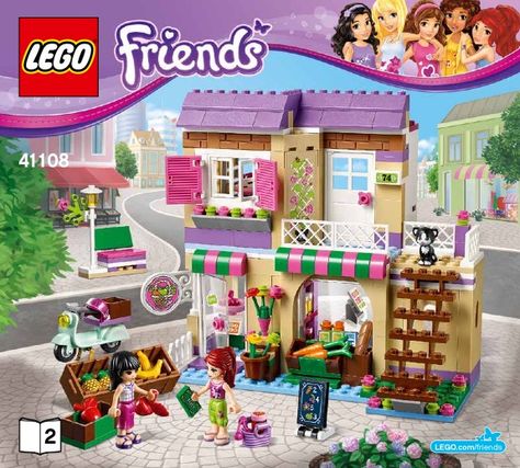 Lego City Display, Cute Lego, Friends Lego, Lego Friends Sets, Loving Family Dollhouse, Lego Girls, Lego Building Instructions, American Girl Doll House, Lego Diy