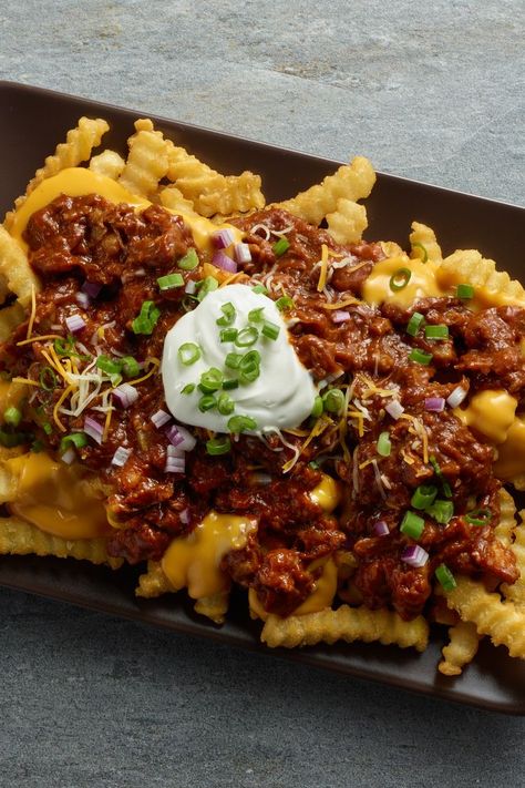 Barbeque Pork, Crispy French Fries, Nacho Cheese Sauce, Loaded Fries, Shredded Pork, Bbq Pulled Pork, Ultimate Comfort Food, Cheese Sauce, Bbq Recipes