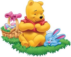 Winnie The Pooh Easter, Piglet Disney, Disney Best Friends, Disney Clipart, Mickey Mouse Images, Bear Png, Winnie The Pooh Pictures, Disney Easter, Easter Wallpaper