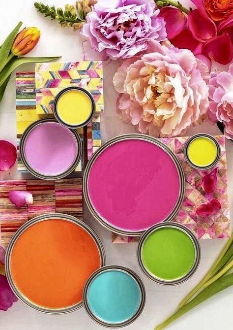 Pallette Color, Palettes Color, Paint Color Inspiration, Color Schemes Colour Palettes, Paint Color Palettes, Bohemian Colors, Pallet Painting, Color Palette Design, Color Inspo