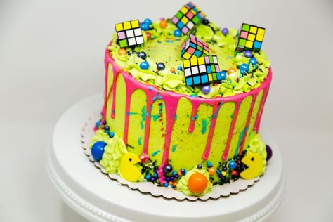 Rubics Cubes, Cube Cake, Rubix Cube, Birthday Cake, Cake, Birthday