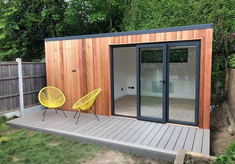 Garden Office And Storage, Garden Office With Storage, Garden Office With Shed, Garden Room With Storage Shed, Garden Office And Storage Shed, Garden Room Storage, Self Build Garden Room, Garden Room And Shed, Garden Office And Shed