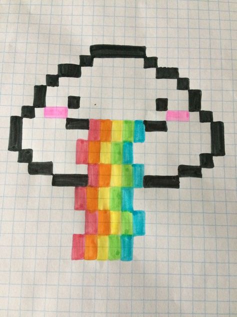 8 Bit Pattern, Pixel Art Grid Easy Small Cute, Cute Pixel Art Easy, Pixel Art Aesthetic Easy, Graph Paper Art Easy, Graph Paper Drawings, Easy Perler Beads Ideas, Easy Pixel Art, Pixel Art Templates