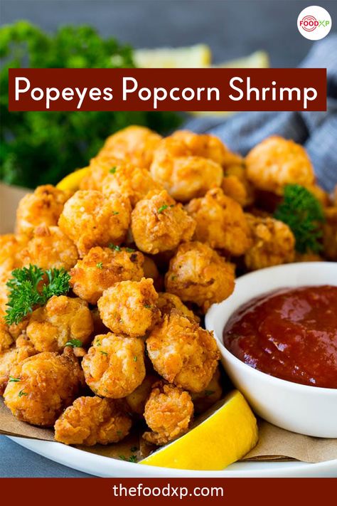 Craving for well-spiced crispy popcorn shrimps but not having time to go to the nearest Popeyes. Don't worry! We have got you covered. Visit the official website of TheFoodXP to get your hands on the recipe. #popeyespopcornshrimprecipe #popeyespopcornshrimp #copycatpopeyespopcornshrimp Popcorn Shrimp Recipe, Honey Lime Shrimp, Sweet Chili Shrimp, Summer Pasta Dishes, How To Make Popcorn, Coconut Curry Shrimp, Best Shrimp Recipes, Hearty Snacks, Seafood Menu