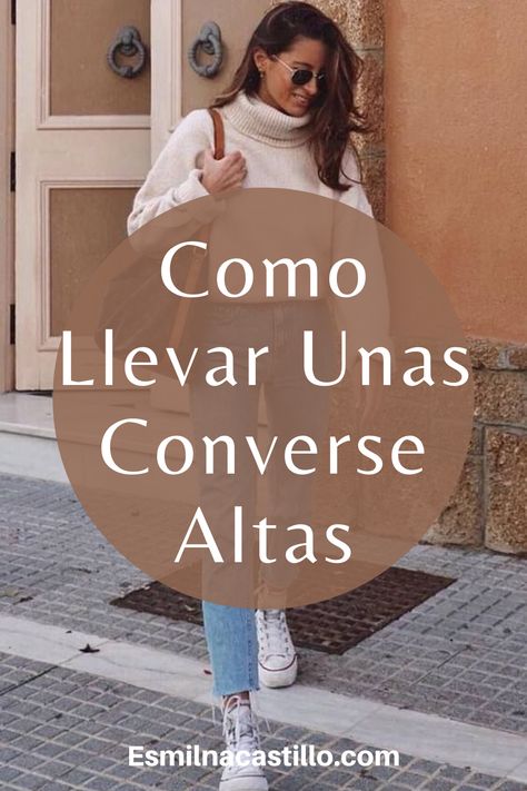 La cuestión de cómo utilizar Converse alta, además conocidas como Chuck Taylors, sigue apareciendo. Más allá de que tienen la posibilidad de caer en la categoría de zapatillas de deporte, gracias a la parte de arriba alta que abraza el tobillo, tienen la posibilidad de dejar a varios en un giro de estilo. Tennis Bota Mujer Outfit, Outfits Con Botas Converse, Converse Chuck Taylor All Star Outfit, Converse Chuck Outfit, Colored Converse Outfit, Converse Jeans Outfit, Outfits Con Converse Blancos, Converse Outfits Women, Chuck Taylor Outfit