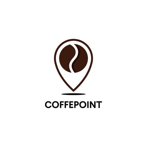 Coffee Company Logo Ideas, Coffee Shop Logo Minimalist, Coffee Logos Ideas, Logo Kopi Coffee Shop, Coffee Logo Design Art, Cafe Shop Logo, Minimalist Coffee Logo, Logo Coffee Design, Coffeeshop Logo