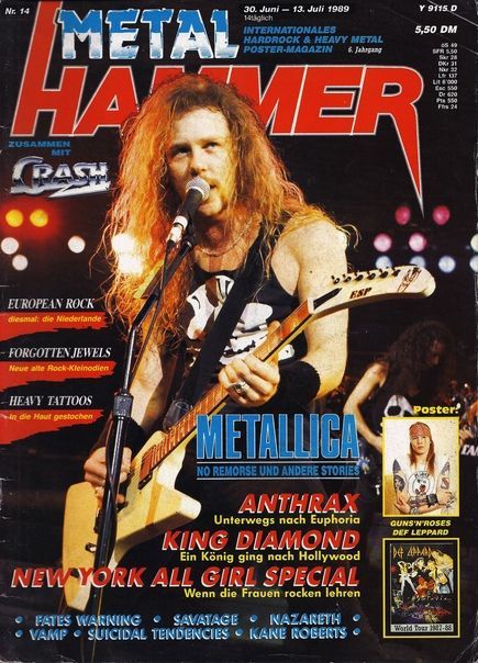 Metallica Magazine, Metal Hammer Magazine, Music Art Painting, Acid Rock, King Diamond, Writing Plot, Rock Band Posters, Metal Magazine, Love Band