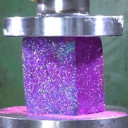 hydraulic press purple paint block squeeze stim gif Gifs Cute, Sensory Images, Unicorn Poop, Sensory Boards, Someone Told Me, Floral Foam, Oddly Satisfying, Satisfying Video, Slime