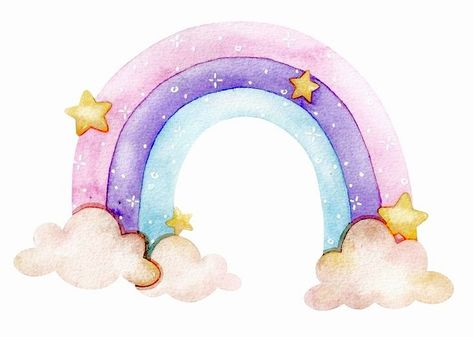 A Rainbow, Card Ideas, Rainbow, Stars, Pins