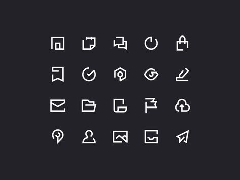 Just a icons exploration with bold line. Feel free about your feedback! 🥛 Free Assets, Rockets Logo, Graphic Design Assets, Brand Icon, Creative Fonts, Bold Fonts, App Ui Design, Design Jobs, Icons Design