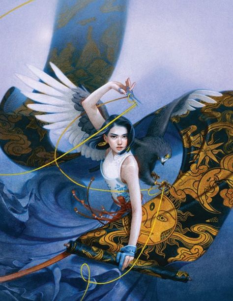 FEATURES: In the quiet of the night in Atlanta, an illustrator conjures up dreamscapes that feel otherworldly yet familiar.

#features #illustrator #artist #trannguyen Spin The Dawn Aesthetic, God Athena, Spin The Dawn, Tran Nguyen, Illustration Kunst, Can Tho, Arte Fantasy, Art And Illustration, The Dawn