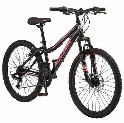 buy Female Mongoose Excursion Mountain Bike 24 Inch Wheels 21... Mongoose Mountain Bike, Mongoose Bike, Ebike Electric Bicycle, Beach Cruiser Bike, Mountain Bike Frames, Commuter Bicycle, Comfort Bike, Bike Saddle, Electric Mountain Bike