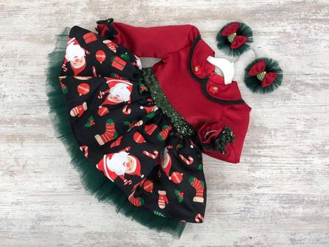 Baby santa outfit