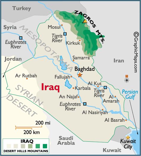 Irak Iraq Map, Iraq Flag, Country Facts, Physical Map, Geography Map, Asia Map, Social Studies Worksheets, Moving To California, Country Maps