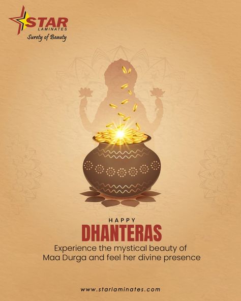 Wishing you a Dhanteras filled with the divine blessings of wealth and good fortune. May your life sparkle with happiness and prosperity. #dhanteras #diwali #festival #happydhanteras #india #dhanteraswishes #indianfestival #festiveseason #dhanterasspecial #celebrations #festivals #dhanteraspooja #laxmipujan #dhanterascelebration #diwalidecorations #dhanterasgift #ganpati #indian Dhanteras Wish, Dhanteras Wishes, Happy Dhanteras Wishes, Concert Lights, Fashion Magazine Layout, Divine Blessings, Real Estate Marketing Design, Happy Dhanteras, Brand Ideas