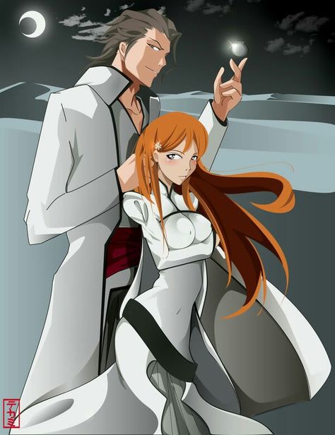 Inoue Bleach, Bleach Inoue, Bleach Amv, Orihime Bleach, Ichigo And Orihime, Bleach Couples, Aizen Sousuke, Aizen Sosuke, Inoue Orihime