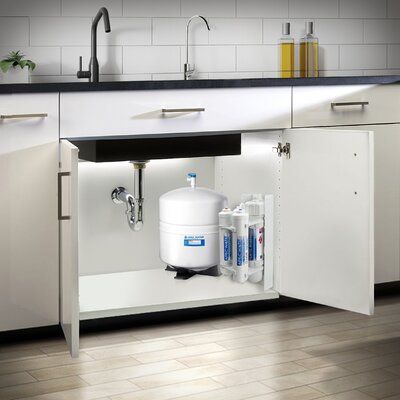 Ro Water Purifier In Kitchen Cabinet, Plumbing Ideas, Kitchen Plumbing, Sink Water Filter, Under Sink Cabinet, Ro Water Purifier, Reverse Osmosis Water, Reverse Osmosis System, Water Filters System