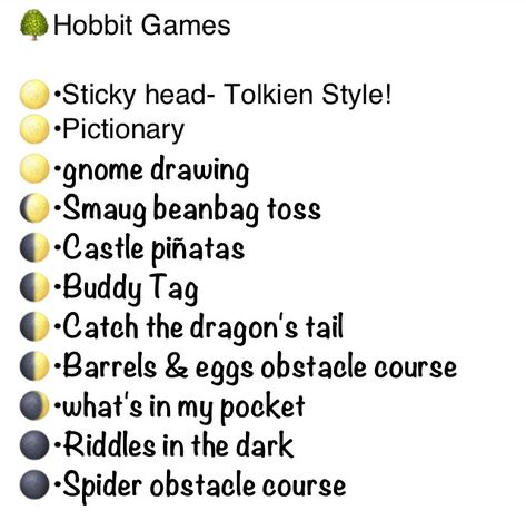 Games to play at a hobbit party! Hobbit Party Games, Hobbit Games, Hobbit Birthday, Lotr Party, Hobbit Food, Hobbit Party, Concerning Hobbits, Liturgical Year, Bean Bag Toss