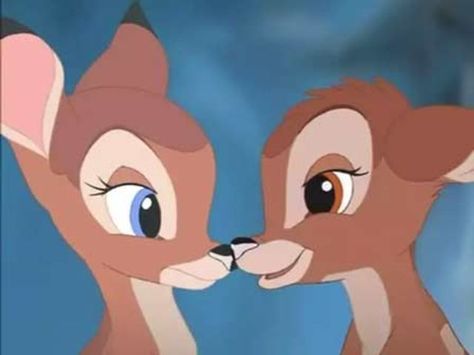 Pick a term that your friends would use to describe you two as a couple: Disney Romance, For Two, Bambi Disney, Animation Disney, Disney Songs, Disney Animals, Art Disney, Old Disney, Disney Couples