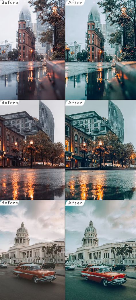 Cinematic Street City Lightroom Presets Your Photo, Lightroom Presets, Design Template, Lightroom, Photoshop, Photographer, Design