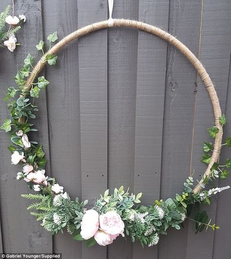 Diy Wedding Wreath, Boda Diy, Wedding Hoop, Fleurs Diy, Floral Wreaths, Diy Wedding Bouquet, Wedding Wreaths, Party Photography, Diy Wedding Flowers