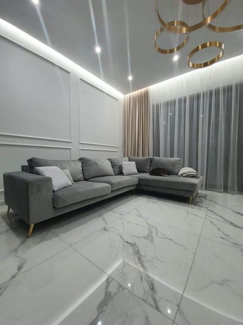 Marble Floor Living Room Decor, Tiles Floor Ideas, White Floor Living Room, Bedroom Tiles Floor Ideas, Bedroom Tiles Floor, Grey Floor Tiles Living Room, Marble Floor Living Room, Bathroom Tiles Ideas, Bedroom Tiles