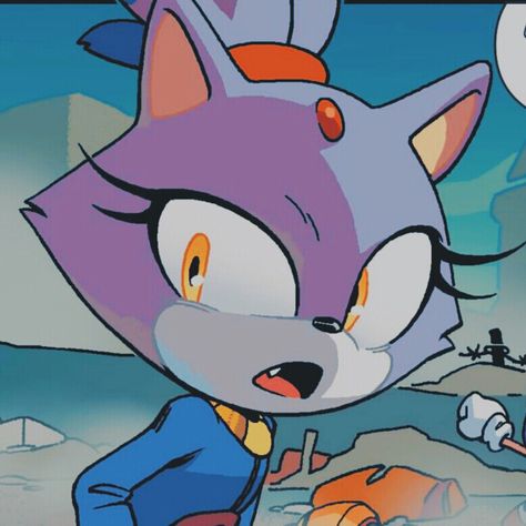 Blaze The Cat Icon, Sonic Random, Sonic The Hedgehog Comic, Sonic Pfps, Blaze The Cat, Crying Emoji, Japanese Video Games, Sonic Heroes, Silver The Hedgehog