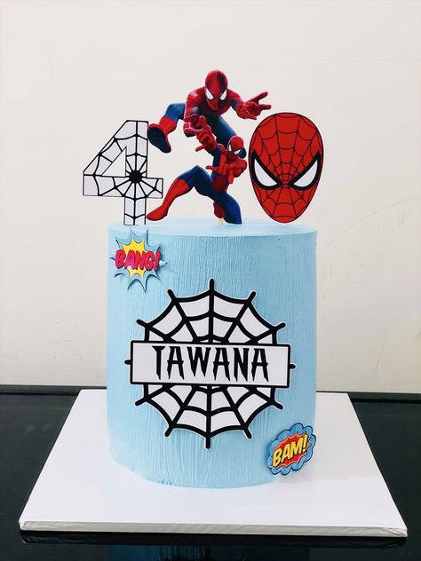 Spiderman Cake Design, Bon Voyage Cake, Cake 2023, Pirate Ship Cakes, Children Cake, Royal Wedding Cake, Happy Birthday Foil Balloons, Buttercream Cake Designs, Man Cake