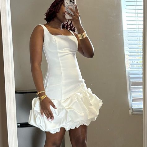 White trendy dress size small for only 40$ 70 Fashion, Black Lace Mini Dress, Pink Party Dresses, Polly Dress, Corset Mini Dress, Ribbed Mini Dress, Trendy Dress, Fashion Nova Dress, Fashion Nova Dresses