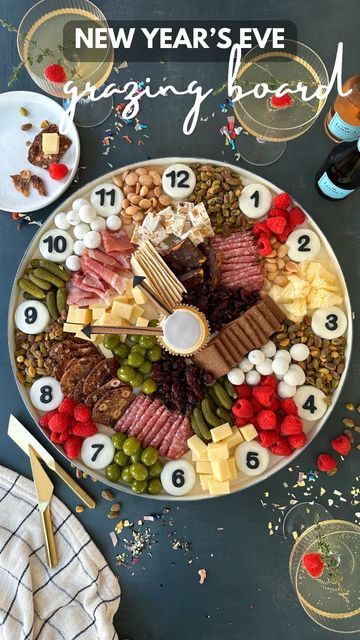 New Year’s Day Charcuterie Board, New Years Charcuterie Board 2024, New Year Eve Charcuterie Board, Charcuterie New Years Eve, Charcuterie Board Ideas For New Years Eve, New Year’s Charcuterie Board, Charcuterie Board Nye, New Year’s Eve Charcuterie, New Year’s Eve Charcuterie Board Ideas