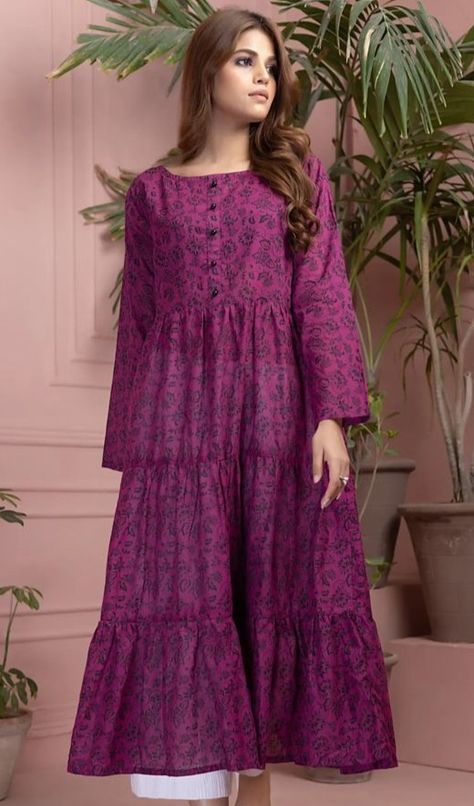 Latest long frock design summer stuff frocks lawn frock designs Floral Print Frock Designs For Women, Lawn Long Frock Design 2023, Long Frocks For Women Casual, Printed Lawn Long Frock Design, Lawn Gown Style Pakistani, Simple Lawn Frocks Design, Summer Dress Designs Pakistani Lawn, Frocks Design For Girls Pakistani, Trendy Long Frocks For Women