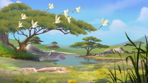 Disney Mural, Lion King 3, The Lion Guard, African Buffalo, Painting Images, Nature Background Images, Lion Pride, Arabian Beauty, Disney Animals