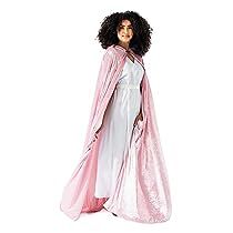 Pink Cloak, Floor Machine, Queen Dresses, Queen Costume, Womens Puffer Vest, Hooded Cloak, Masquerade Ball, Cosplay Dress, Stretch Velvet