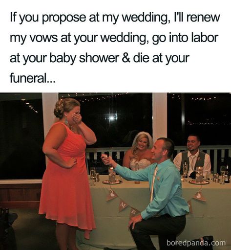 Wedding Meme, Wedding Jokes, Wedding Fail, Funny Wedding, Wedding Humor, Really Funny Memes, Funny Texts, Really Funny, I Laughed