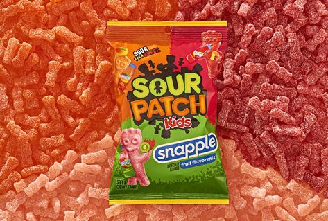 Sour Patch Kids and Snapple Teamed Up for the Most Epic Candy Collab Credit Card Tool, Kiwi Strawberry, 5 Ingredient Dinners, Chewy Candy, Sour Patch Kids, Sour Patch, Fruit Punch, Salad Side Dishes, Food Help