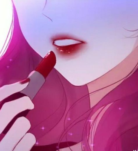 Anime Lipstick, Lip Drawings, Face Anime, Glittery Wallpaper, Female Drawing, Pink Glam, Lips Drawing, How To Apply Lipstick, Anime Poses Reference