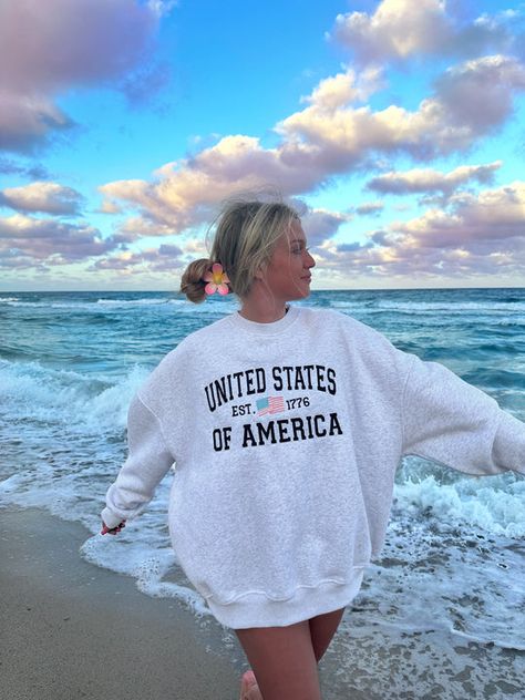 SWEATSHIRTS, TEES, JEWELRY, & MORE. All products are made with high quality ink, thread, and fabric! Cute Sweatshirts For Women, State Sweatshirts, Cloud Sweatshirt, Alabama Sweatshirt, Expressive Fashion, United State, Cute Sweatshirts, Embroidered Sweatshirts, Classic Silhouette