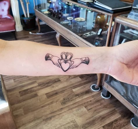 Claddagh Tattoo | Tattoo Ideas and Inspiration Claddagh Tattoo Women, Claddagh Tattoo, Tattoos 2024, Irish Claddagh, Vine Tattoos, Monterey California, Tattoo Women, Claddagh Ring, Rose Tattoo Design