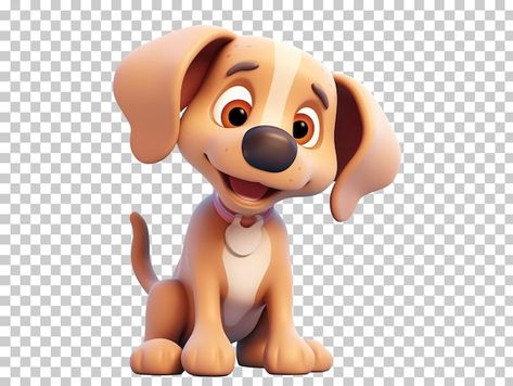 3d Pose, Dog Character, Illustration Dog, Animation Ideas, 3d Dog, Dog Cartoon, Unity 3d, Png Icons, 3d Cartoon