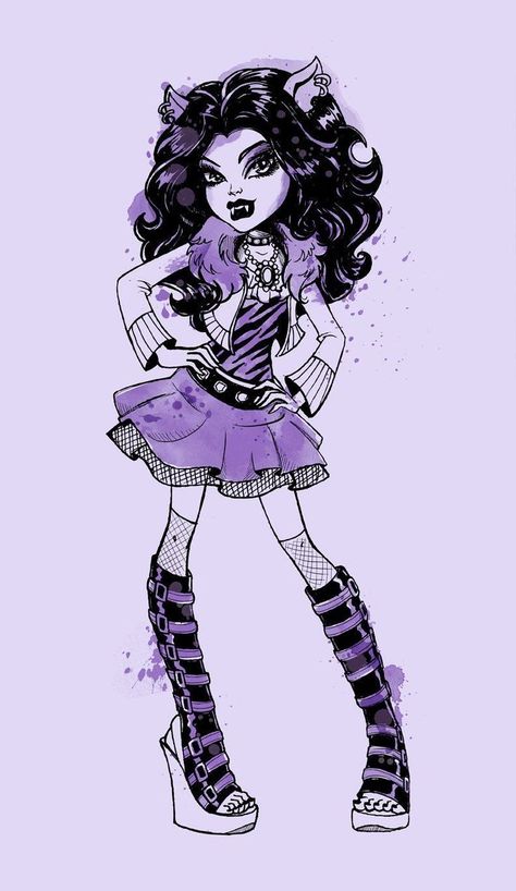 Monster High Wallpaper Clawdeen, Monster High Clawdeen Wolf, Monster High Clawdeen, Arte Monster High, Monster School, Monster High Pictures, Clawdeen Wolf, Moster High, Catty Noir