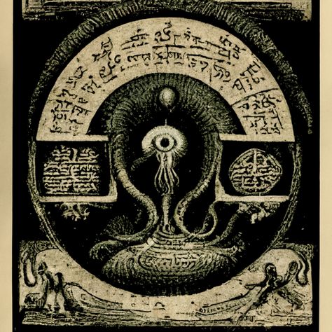 Lovecraftian Symbols, Lovecraftian Horror Aesthetic, Occultist Aesthetic, Occultism Aesthetic, Cosmic Horror Aesthetic, Eldritch Horror Aesthetic, 70s Occult, Lovecraft Aesthetic, Eldritch Aesthetic