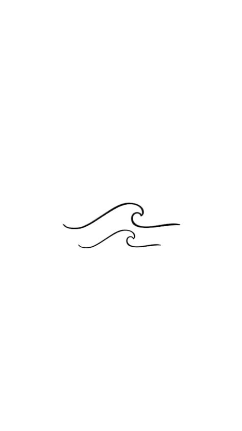 2 Waves Tattoo, Tiny Wave Tattoo, Little Wave Tattoo, Wave Tattoo, Waves Tattoo, Big Waves, Tattoos, Quick Saves