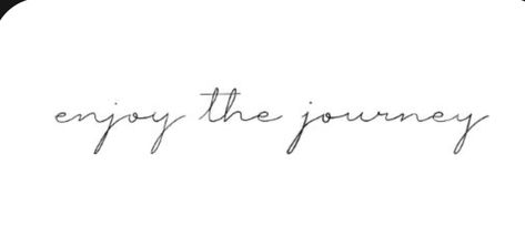 Find Joy In The Journey Tattoo, Life Is A Journey Tattoo, My Journey Tattoo, Enjoy The Journey Tattoo, Cute Small Quotes, Tattoo Sentences, Journey Tattoo, Swimming Tattoo, Running Tattoo