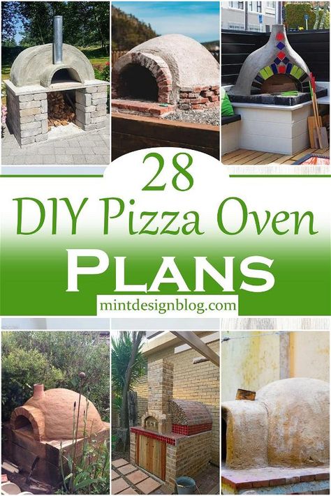 DIY Pizza Oven Plans 1 Diy Cement Pizza Oven, How To Build An Outdoor Pizza Oven, Cob Pizza Oven Diy, Woodfire Pizza Oven Diy, Diy Outdoor Oven Wood Burning, Homemade Pizza Oven How To Build, Brick Pizza Oven Plans, Diy Pizza Oven Outdoor, Outdoor Pizza Oven Area